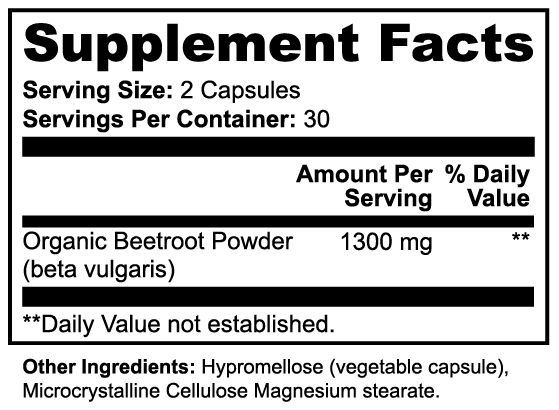 Platinum Beetroot (Nitric Oxide Support)
