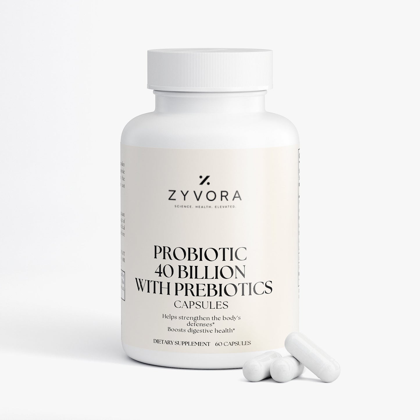Probiotic 40 Billion with Prebiotics