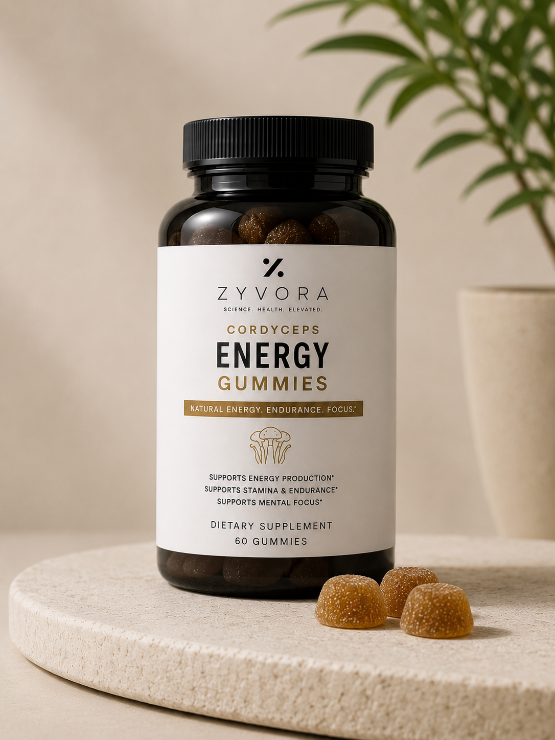 Cordyceps Energy Gummies