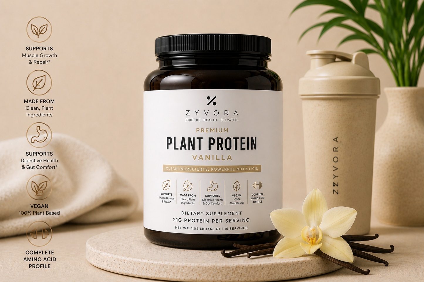 Plant Protein (Vanilla)