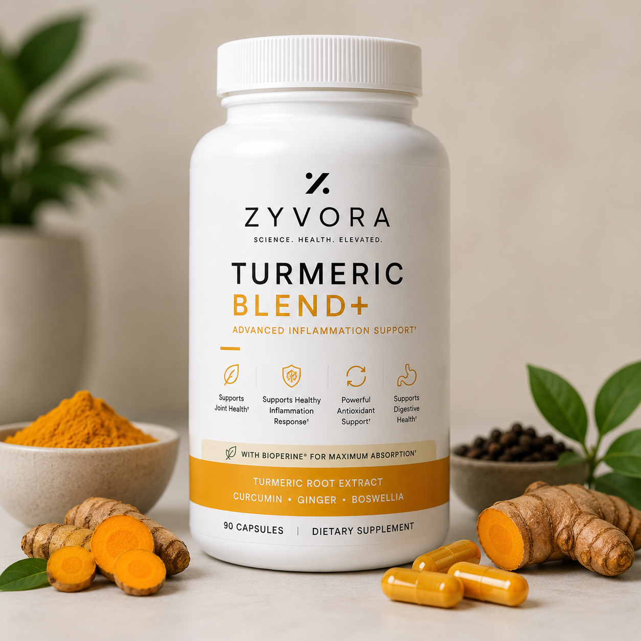 Platinum Turmeric